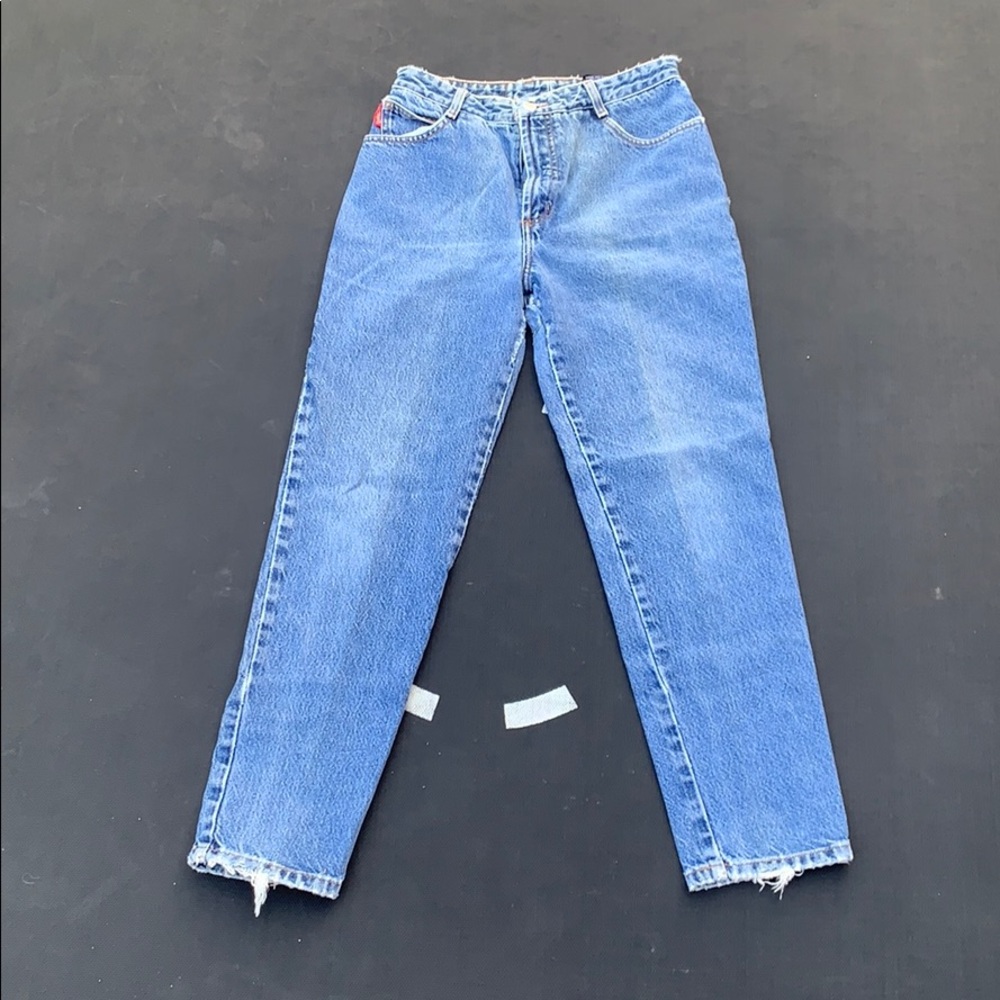 Vintage high waisted distressed bongo jeans